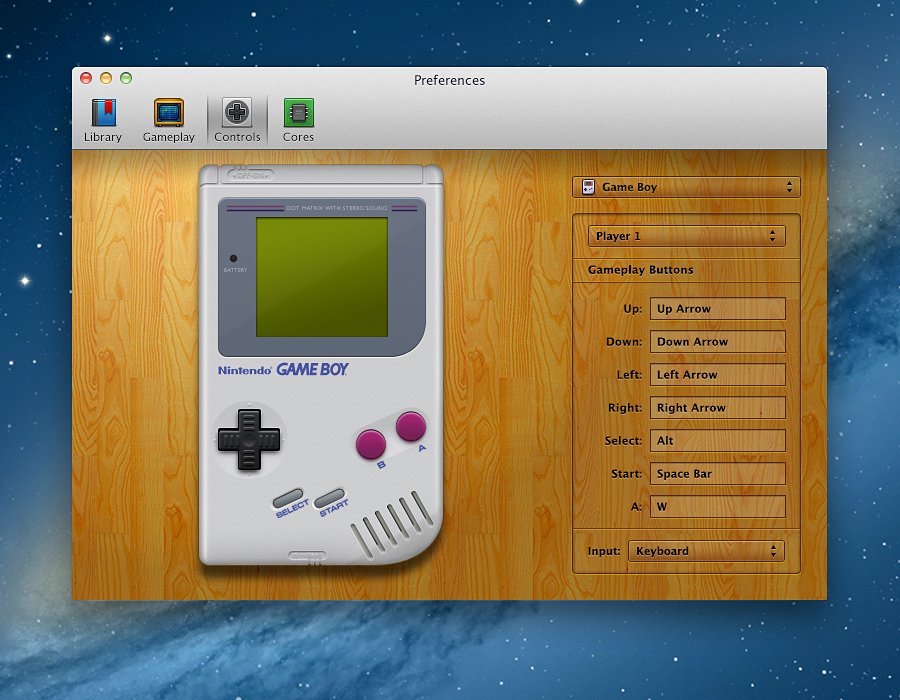 emulator controls for mac